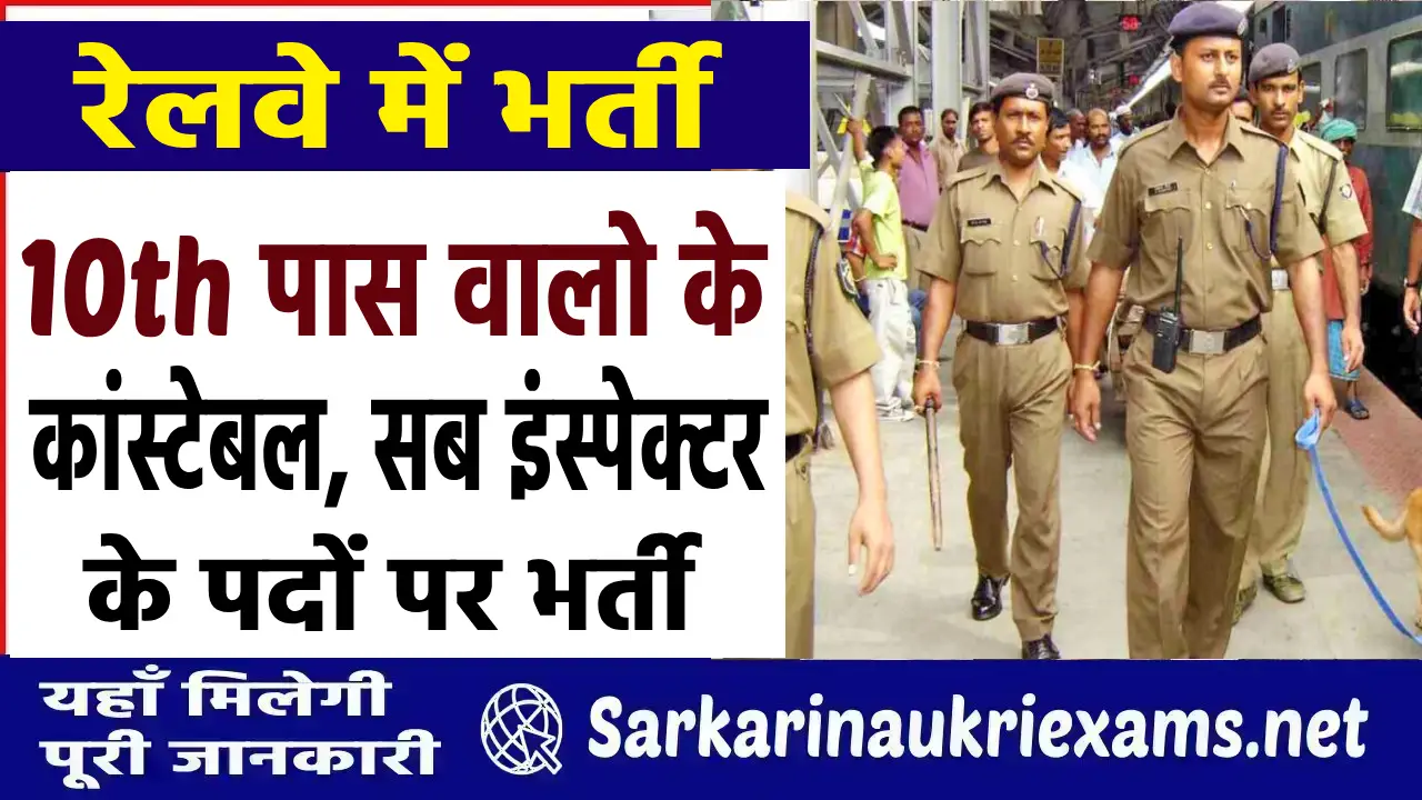 railway constable recruitment