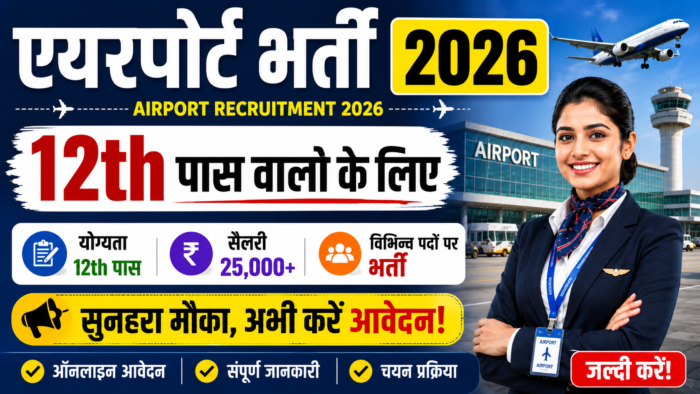 Airport recruitment 2026