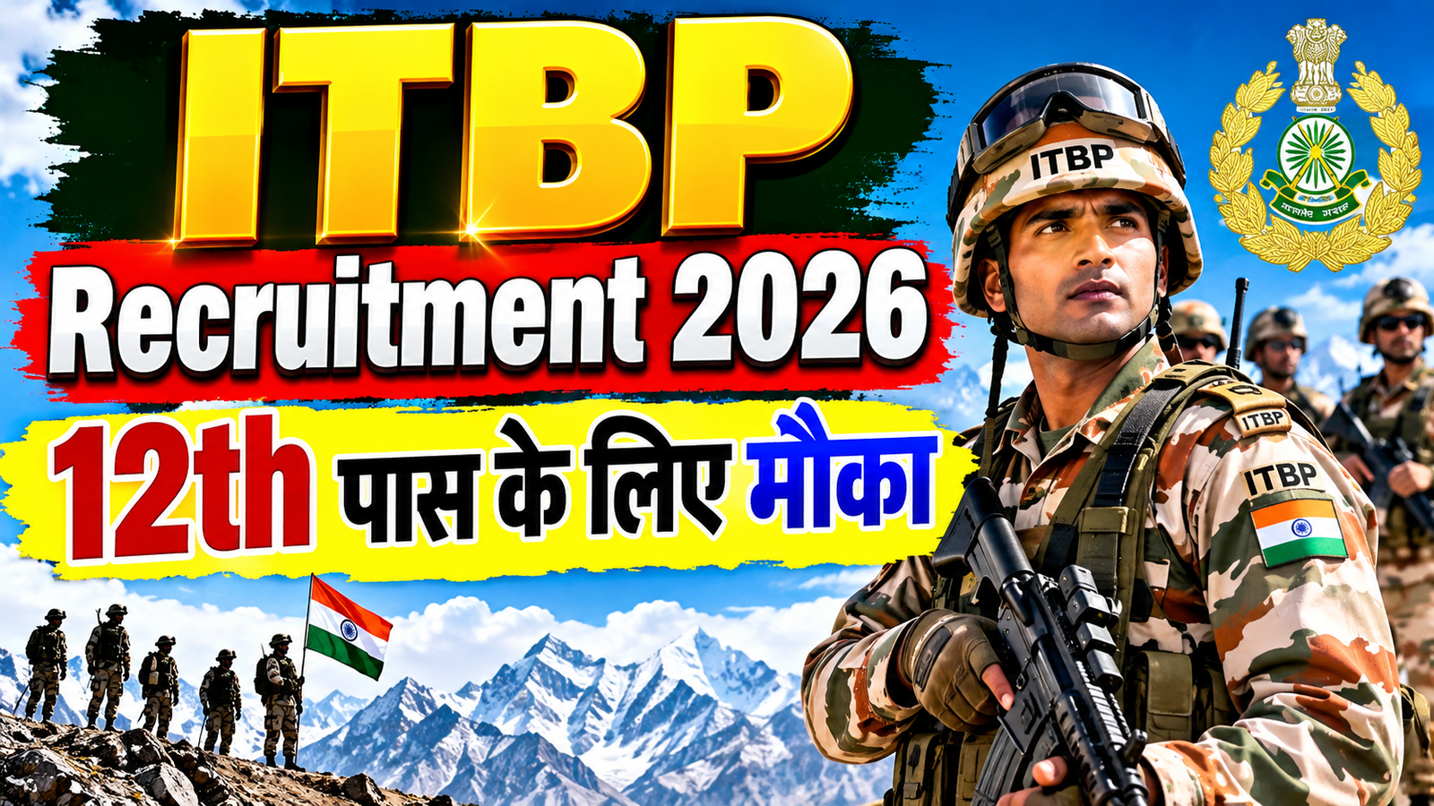 ITBP Recruitment 2026